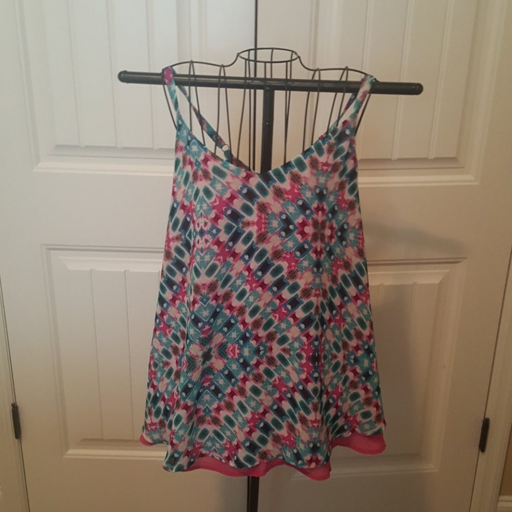 Torrid summer camo top.